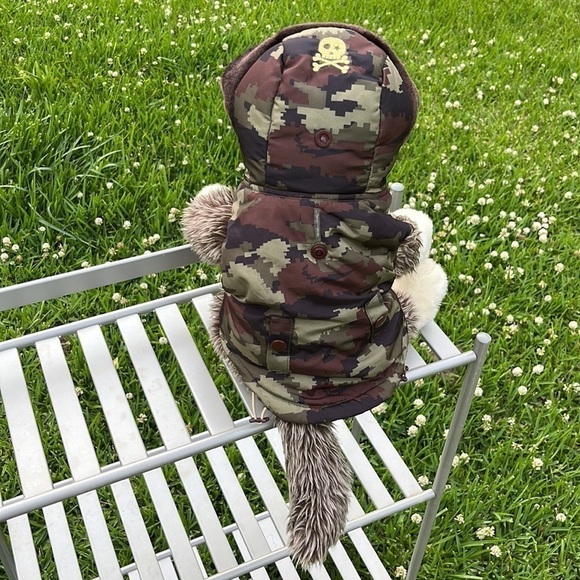 Build a Bear WWF collecti bear with Camo jacket - Picture 2 of 6